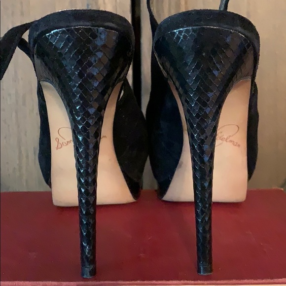 Sam Edelman Penelope black suede heels - Picture 5 of 5